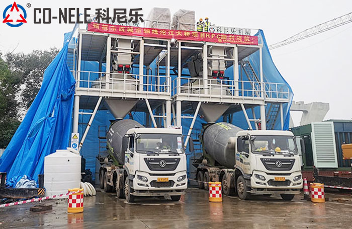 RPC混凝土生產(chǎn)應(yīng)用項(xiàng)目：科尼樂立軸行星式攪拌機(jī)