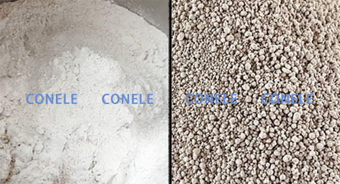 氧化鋁造粒前后對(duì)比 氧化鋁造粒前后對(duì)比